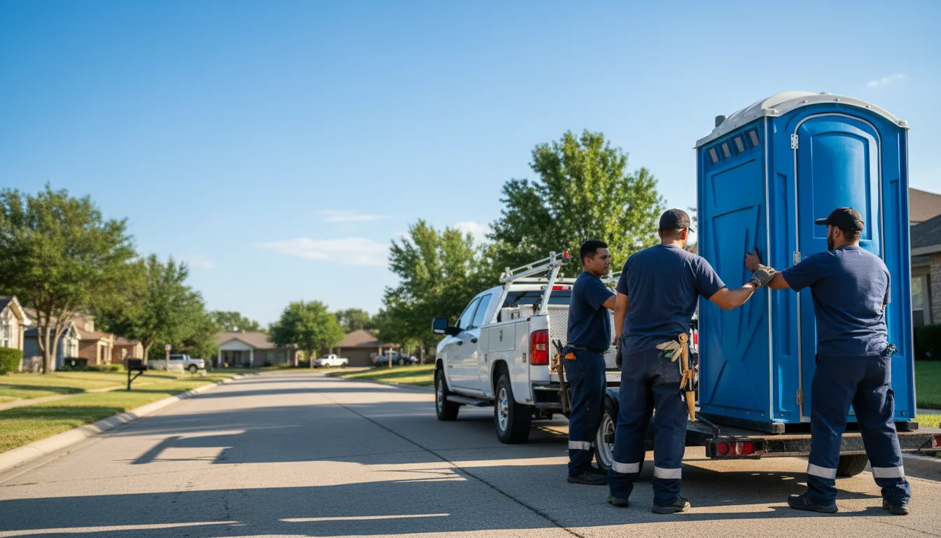 Portable Toilet Rental in Chester, TX near me